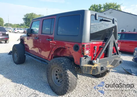 2012 Jeep Wrangler Unlimited Rubicon из США, поврежденный, VIN 1C4BJWFG6CL123706